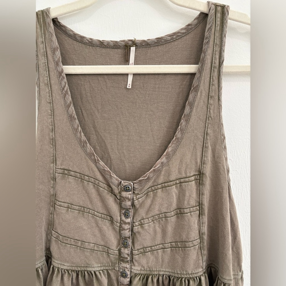 Free People Brooke Tunic Tank / Dress | Boho | M | EUC - Picture 4 of 11